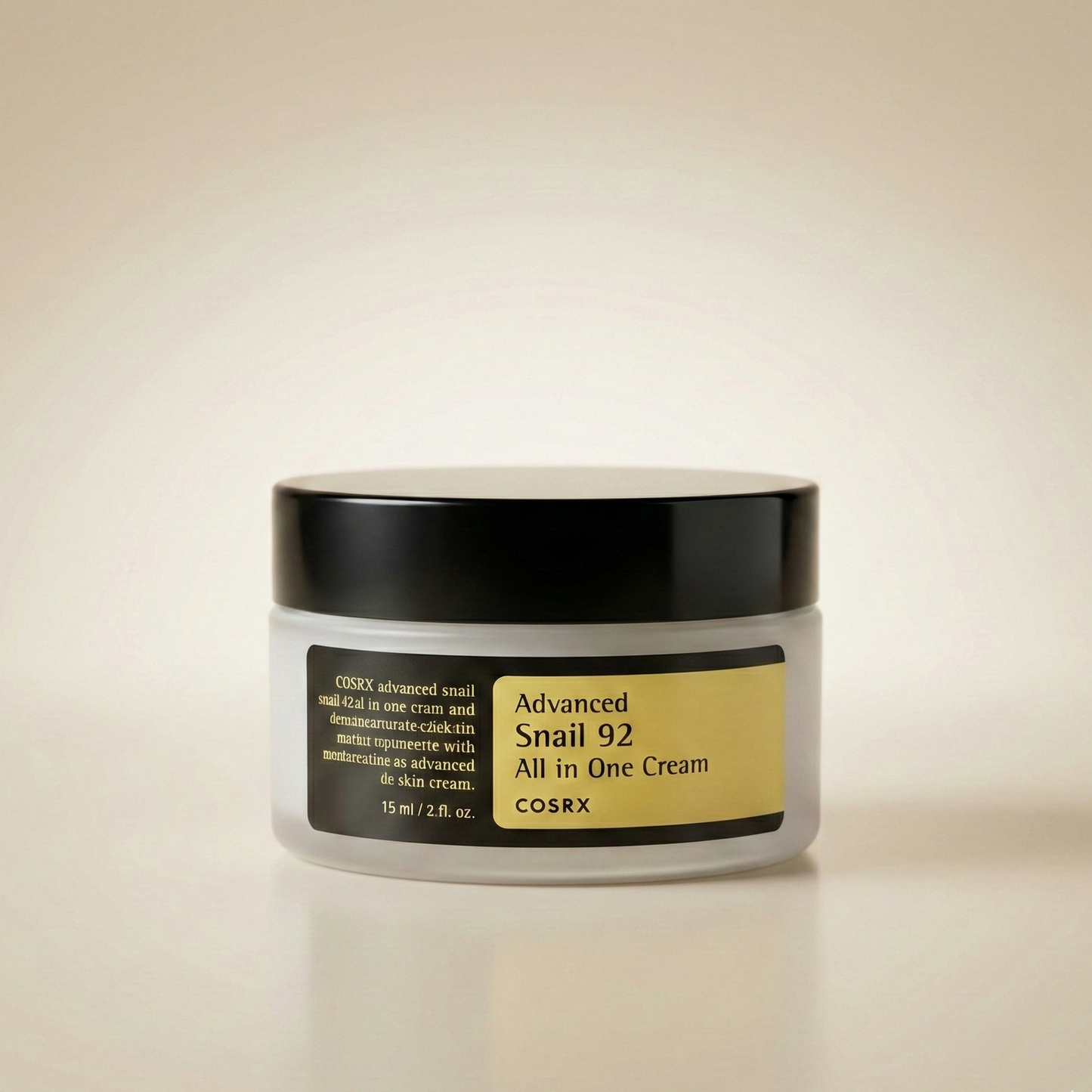 Crema advanced snail 92: Calma, repara y devuelve la luminosidad.