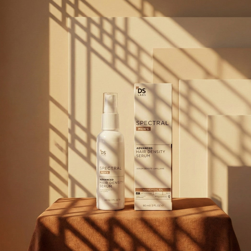 Spectral Men’s Hair Density Serum: Recupera tu densidad capilar sin grasa.