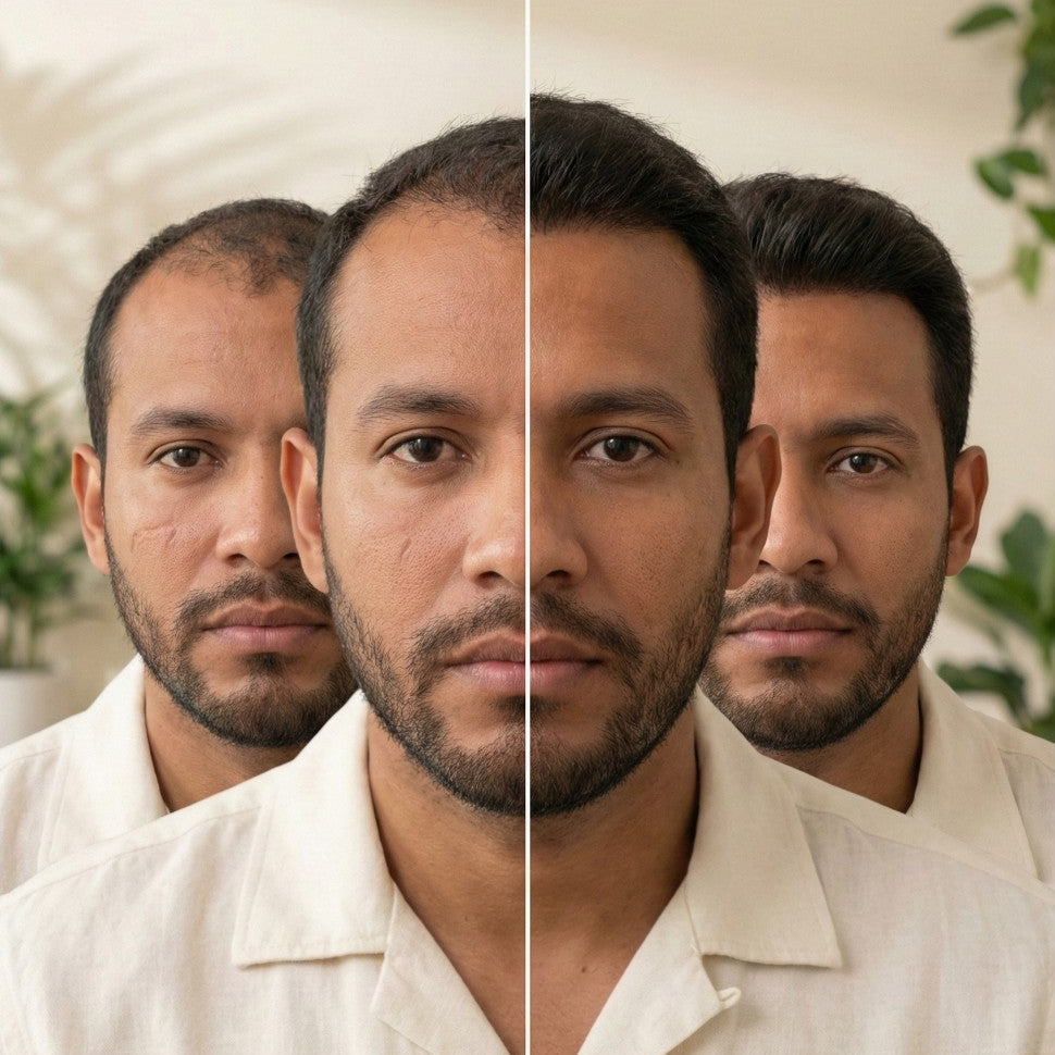 Spectral Men’s Hair Density Serum: Recupera tu densidad capilar sin grasa.