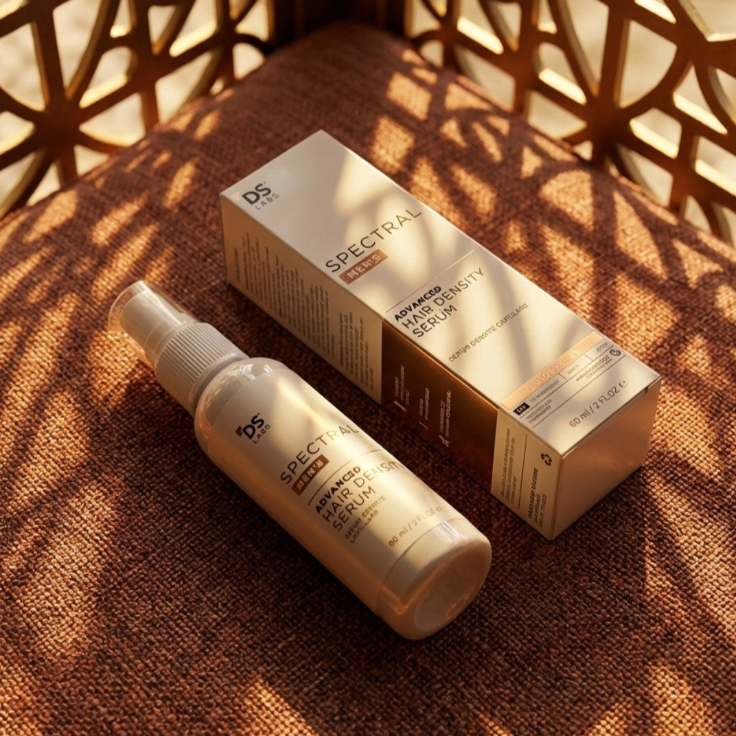 Spectral Men’s Hair Density Serum: Recupera tu densidad capilar sin grasa.